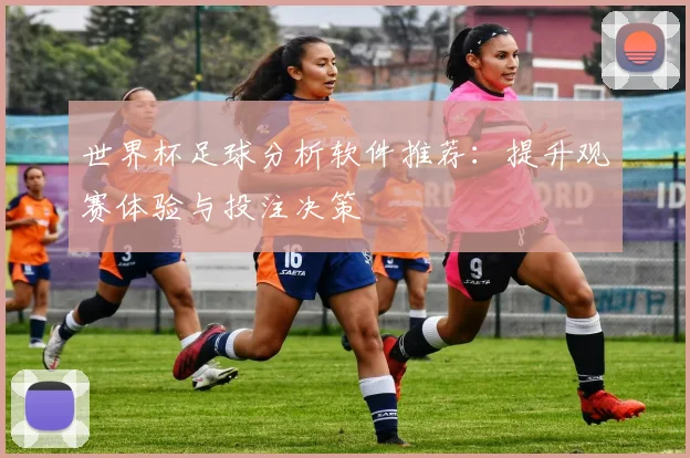 世界杯足球分析软件推荐：提升观赛体验与投注决策